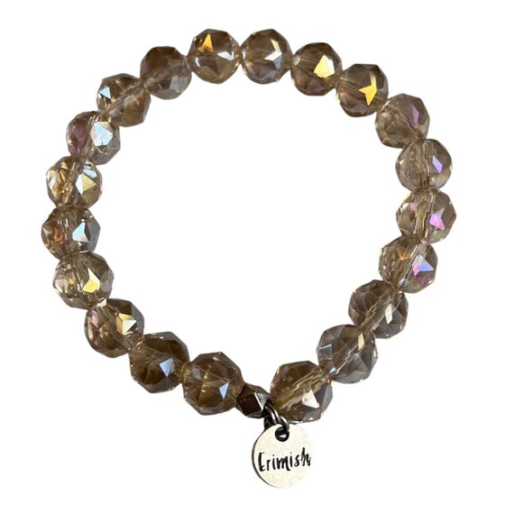 Erimish Champagne Crystal Bracelet - Picture 2 of 3